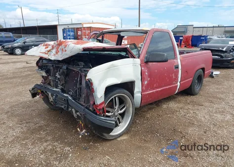 1989 Chevrolet Gmt-400 C1500 z USA, uszkodzony, nr VIN 1GCDC14Z7KZ214800